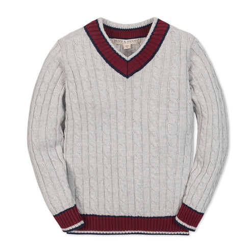 organic-v-neck-cricket-sweater Hope & Henry - Sophia's StyleSweaters-1
